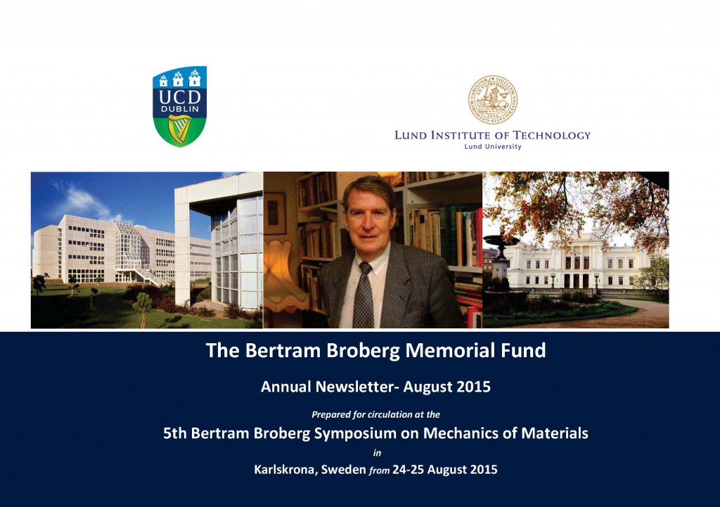 bb-Bertram Broberg Memorial Fund - framsida