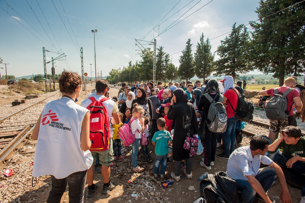 MSF Activities On The Greek / FYROM Border