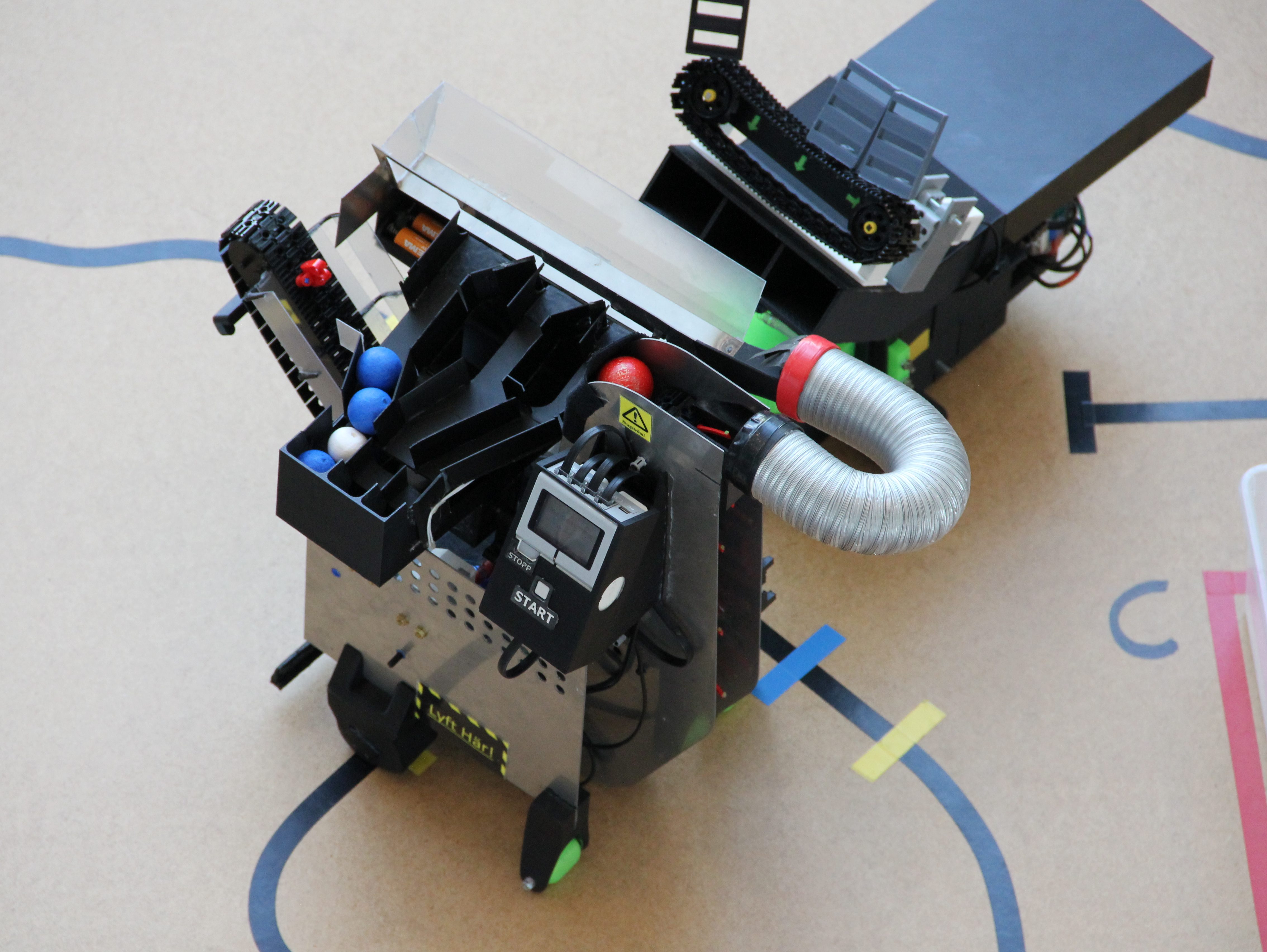 Samverkande robotar utvecklade av samarbetande ingenjörsteam