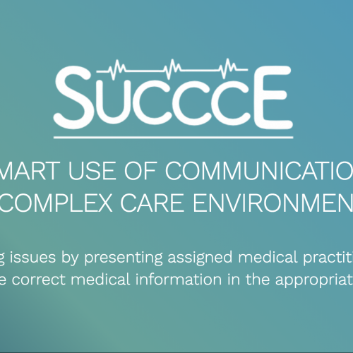 SUCCCE – Smart use of communication in complex care environments