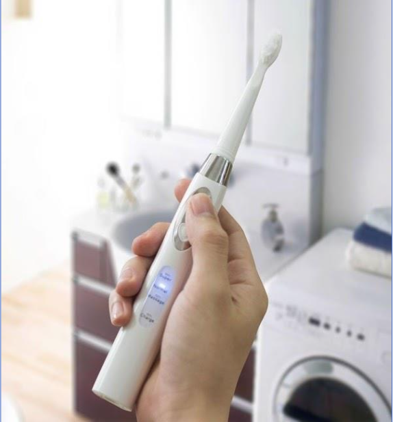 Smart electric toothbrush with BBT Temperature sensor