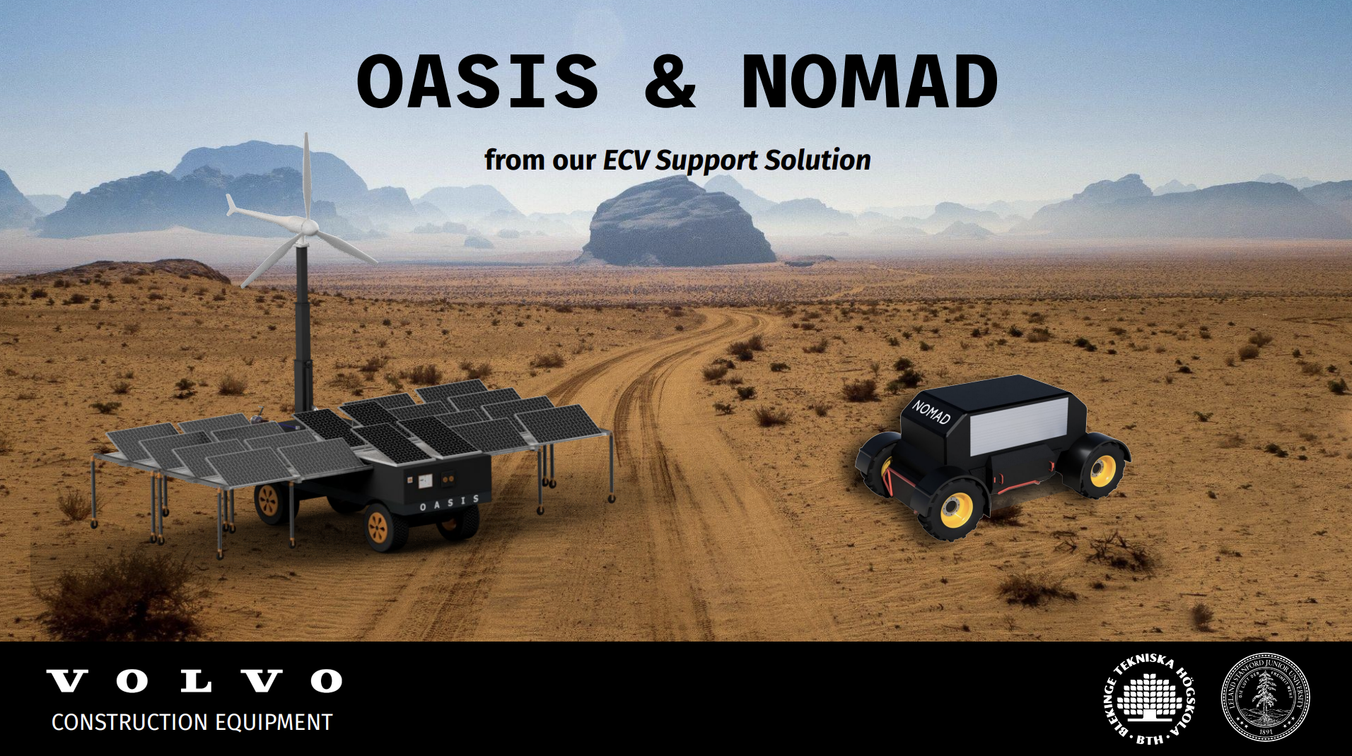 Oasis/Nomad renewable energy solution presented at Stanford EXPE